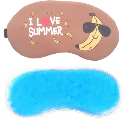 

Jenna Bana Brown Ice Gel Eye Mask for Insomnia, Meditation, Puffy Eyes and Dark Circles(10 g)