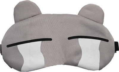 

Jenna Cry Grey Cartoon Polyester Ice Gel Eye Mask for Insomnia, Meditation, Puffy Eyes and Dark Circles(10 g)