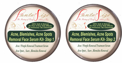 

FANTASIZE Magic Acne, Acne Scars, Blemish Removal Treatment Serum Kit : Visible Results in 3 nights Free Acne & Blemish, Spots Removal Mask Sample(50 ml)