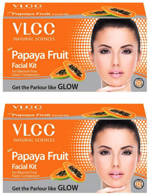 

VLCC Original Papaya Facial Kit - Buy One and Get One Free 120 g(Set of 2)