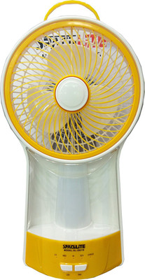

care 4 emergency fan rechrgeable Spacelite SL-2807 B 11" High Speed Table fan with 20W Emergency Light Tube 3 Blade Table Fan(MULTICOLOR, Pack of 1)
