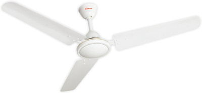 

Sun Flame Style White 3 Blade Ceiling Fan(Red, Pack of 1)