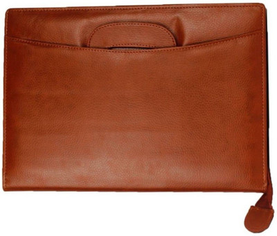 

Furious3D Brown Faux Leather Adustable Handle Document/File Folder (A4/B4)(Set Of 1, Brown)