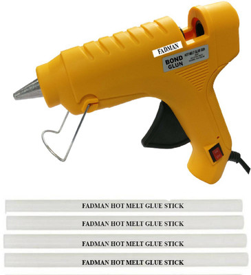 

FADMAN Bond Yellow 40 Watt On Off Switch Indicator With 4 Sticks Standard Temperature Corded Glue Gun (11 mm) Standard Temperature Corded Glue Gun(11 mm)