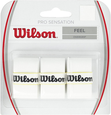 

Wilson PRO SENSATION GRIP Smooth Tacky Grip(White, Pack of 3)