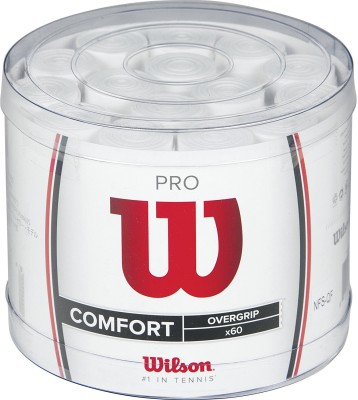 

Wilson PRO OVERGRIP 60 PACK Smooth Tacky Grip(White, Pack of 60)