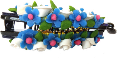

Advance Hotline Unique indian craft banana hair clip /Proceline Dough / hair accesoseries /hair pins/wings /for women /girls by unique indian craft Banana Clip(Multicolor)