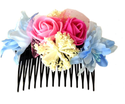

Advance Hotline unique indian craft Hair Combpin/Multicolor foam sheet Hairpin comb /Girls Hair Accessories /Fashionable Indo Western Wedding Bridal Party Wear Hair Clip for kids /girls/women.Juda Accessories and Hair Decoration by unique indian craft Hai