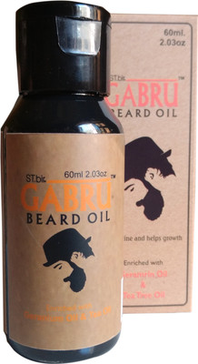 

ST.bir GABRU BEARD OIL (geramin oil and tea tree oil) Hair Oil(60 ml)