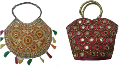 

MDR Handicraft Hand-held Bag(Green)
