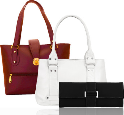 

Lady bar Hand-held Bag(Maroon)