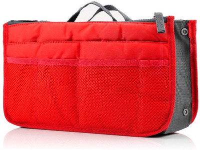 

House of Quirk Hand-held Bag(Red)