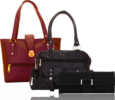 

Lady bar Hand-held Bag(Multicolor)