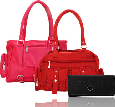 

Lady bar Hand-held Bag(Pink)