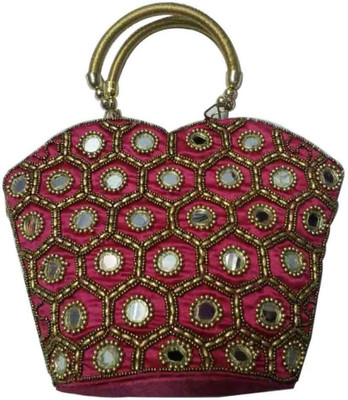 

MDR Handicraft Hand-held Bag(Pink)