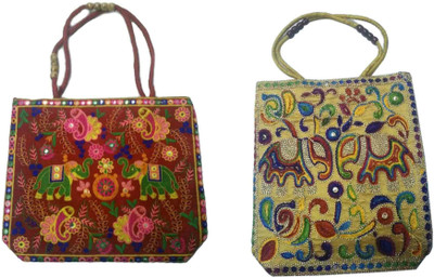 

MDR Handicraft Hand-held Bag(Multicolor)