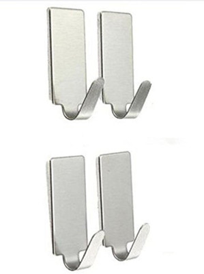 

Inditradition Multi-Purpose Wall Hook, Big Size, Self Adhesive Regular Organizer( )