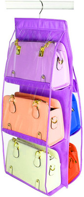 Atorakushon Atorakushon® 6 Pocket Large Clear Purse Handbag Hanging Storage Bag/ Organizer /Closet Tidy Closet Organizer Wardrobe/ Rack Hangers Holder For Fashion Handbag Purse Storage Pouch Purple Handbag Organizer Atorakushon Atorakushon® 6 Pocket Large Clear Purse Handbag Hanging Storage Bag/ Organizer /Closet Tidy Closet Organizer Wardrobe/ Rack Hangers Holder For Fashion Handbag Purse Storage Pouch Purple Handbag Organizer