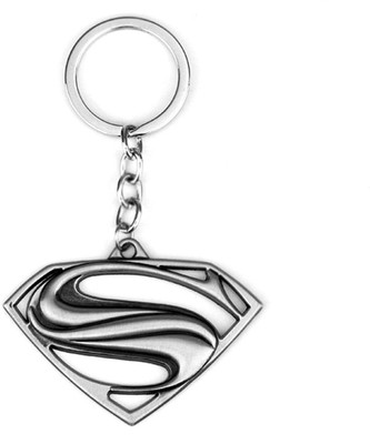 Techitry DC Superman Silver Logo Key Chain