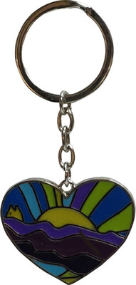 

Bluerider HEART MULTICOLOR KEYRING_491 Key Chain