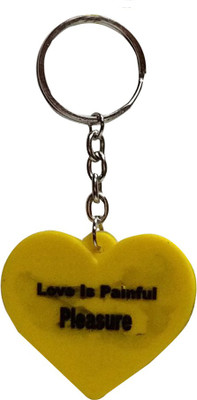 

Bluerider LOVE IS LIFE YELLOW KEYRING_431 Key Chain