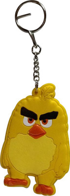 

Bluerider YELLOW CARTOON ANGRY_25 Key Chain