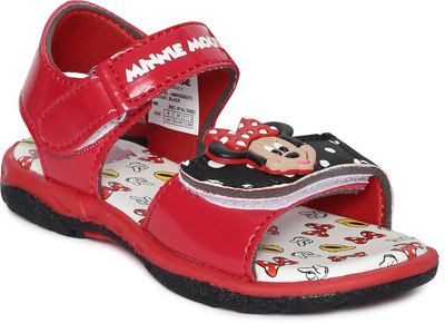 

Disney Girls Velcro Sports Sandals(Black