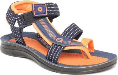 

Extavo Boys & Girls Velcro Sports Sandals(Multicolor, Orange