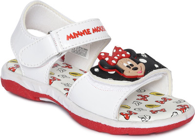 

Disney Girls Velcro Sports Sandals(White