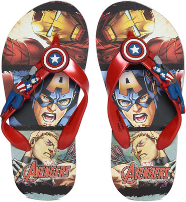 

Disney Boys Slip On Slipper Flip Flop(Red
