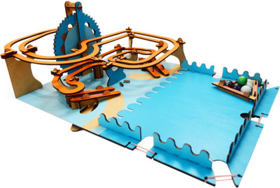 

Smartivity Roller Coaster Marble Slide(Multicolor)