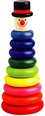 

Brainsmith Stacking Rings - Wooden Toys(Multicolor)