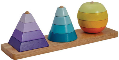 

Brainsmith 3D Shape Builder - Wooden Toys(Multicolor)