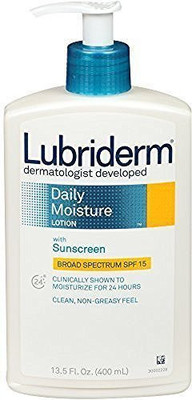 

Lubriderm Daily Moisture Lotion Moisturizer With Sunscreen(399.25 ml)