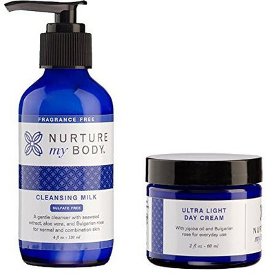 

Nurture My Body Facial Cleansing Bundle Includes Facial Cleansing Milk And Ultra Light Day Cream(1774.42 ml)
