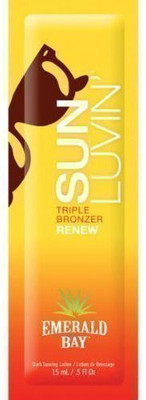 

Emerald Bay Sun Luvin Triple Bronzer Renew Tanning Lotion Sachet(15 ml)