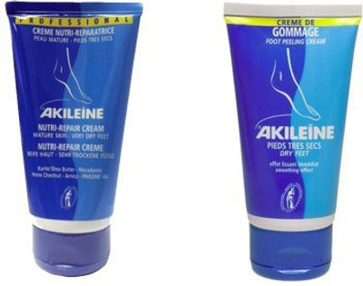 

Akileine Blue Peel Cream Nutri Repair Dry Foot Cream(147.87 ml)