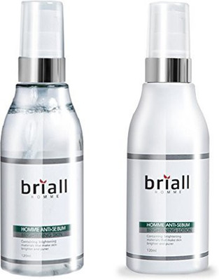 

Briall Homme AntiSebum Whitening Toner And Lotion(31.06 ml)