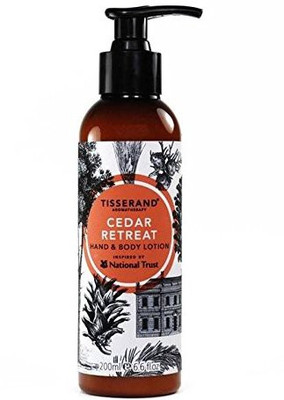 Tisserand Inspired National Trust Cedar Retreat Hand Body Lotion(195 ml)