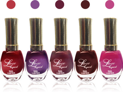 

Femina09 ss cosmetics makeup love liquid matte nail polish exclusive Fashion Beautiful multicolor15 Combo set of 4 red,purple,maroon,brown,pink