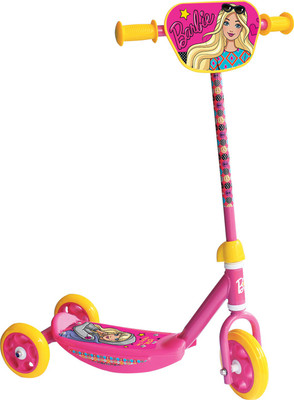 

Mattel Barbie Love Every Day 3 Wheel Scooter Pink Manual Scooter(Pink)