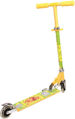

My Baby Excel Winnie The Pooh Fun and Shiny 2 WheelScooter Manual Scooter(Multicolor)