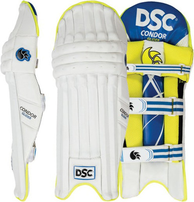 

DSC DSC Batting Legguard Condor Glider Mens Men's (39 - 43 cm) Batting Pad(White, Men)