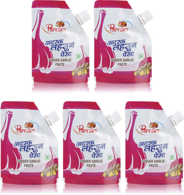 

Parnika [Pack of 5] Ginger Garlic Paste(500 g, Pack of 5)