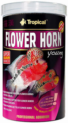

Tropical FLOWER HORN YOUNG PELLET 1.14 kg Dry Fish Food