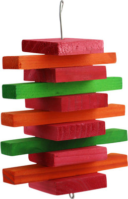 

Winkh Stacker Delight Hanging Bird Toy Wooden Chew Toy For Bird