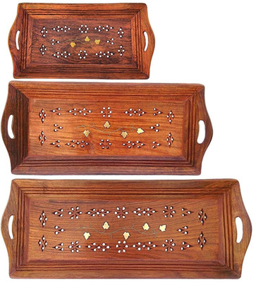 

SG Shahi Tray Set(Pack of 3)
