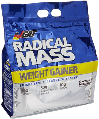 

GAT Radical Mass Weight Gainers/Mass Gainers(10 pounds, Chocolate Milkshake)