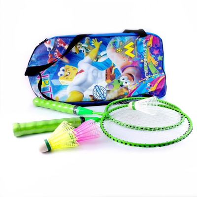 Elan KIDDO-GREEN Green Strung Badminton Racquet(G4 - 3.25 Inches, 246 g)