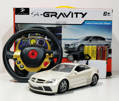 

Jack Royal S4 gravity induction hanging remote control car (white-benz)(Off-White)